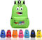 Rainbow Friends Rucksack, Rainbow Friends Schultasche, Rainbow Friends School Bag, Anime Cartoon Schoolbag, Große Kapazität, Wasserdichter, Casual