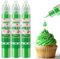Black Food Colouring - 30ml×3 Bottles Concentrated Food Colouring Liquid for Baking, Cake Decorating, Candy, Macaron, Icing and Cooking (Green, 3 Bottles x 30ml)
