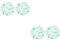 minkissy 4stücke Hamster Kühlmatte Aus EIS Pet Cooling Cushion Für Sommer Atmungsaktive Und rutschfeste Bodenmatte Für Kleine Haustiere Wie Meerschweinchen Und Kaninchen