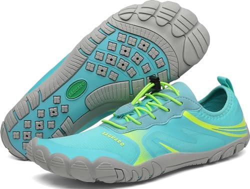 SAGUARO Badeschuhe Herren Wasserschuhe Damen Barfuss Schuhe Sport Schwimmschuhe Barfußschuhe Gegen Seeigel Aquaschuhe rutschfest Strandschuhe Leicht Neoprenschuhe Barfussschuhe Rotkehlchenblau, Gr.40