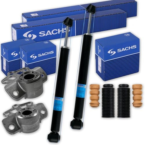 SACHS Stoßdämpfer + Domlager + Service-Kit hinten passend für Corsa D 06–2014