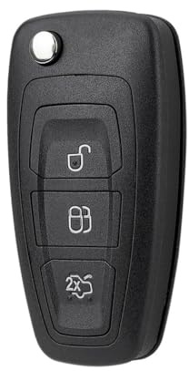 3 Button Replacement Flip Key Remote Fob Case Shell For Ford Focus MK3 2011-2018