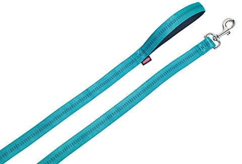Nobby Leine Soft Grip, türkis L: 120 cm, B: 20 mm, 1 Stück