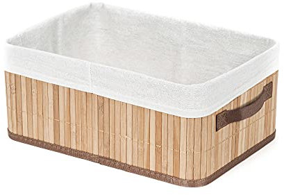 Panier JOEY en Bambou - Taille M, 35x25x15 cm - Compactor