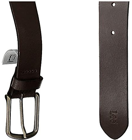 Lee - Gürtel Herren - 100% Leder - Core Belt - Dunkelbraun