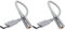 MOSWAG Adattatore Jack per Cuffie da USB C a 3,5mm(2 pezzi),Cavo Cavo USB C a Congle Audio Aux Compatibile Con Pixel 4 3 2 XL,Samsung Galaxy S21 S20 Ultra S20+ Note 20 10 S10 S9 Plus iPad Pro