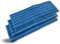 Lot de 3 serpillières pour balai Easy press | Frange microfibre à languette avec œillets 40 cm | 46*15 cm |Lavage tous types de sol | Lavante et dégraissante | Carrelage et parquet | Kibros 105701X3