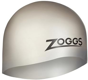 Easy-fit silicone swim cap, Comfortable Fit, Hydrodynamic Design, Latex Free