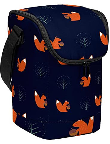 Eichhörnchen mit Eichel, groß, wiederverwendbar, tragbar, groß