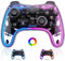 Aceshop Controller per Switch/Switch OLED/Switch Lite/PC/Android/IOS/PC, Trasparente Controller per Switch PRO con Luce RGB Wireless Controller per Switch con Turbo/6-Axis Gyro/Vibrazione/Svegliati
