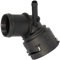 AERZETIX - C66181 - Brida de líquido refrigerante con anillo de estanqueidad - lado de montaje: radiador del motor, superior - compatible con 6Q0122291E