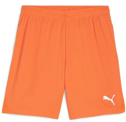 PUMA teamGOAL Shorts Jr, Unisex-Erwachsene Gestrickte Shorts, Rickie Orange-PUMA White, 705753