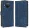 XINNI Cover per Nokia X10/X20/X100 Custodia, RFID Protection Flip Magnetica Pelle PU/TPU Portafoglio, Blu