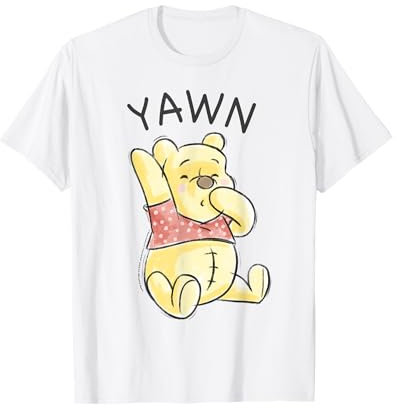 Disney Winnie the Pooh Yawn Maglietta