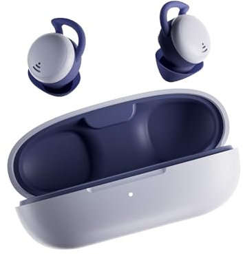 Xmenha Invisible Wireless Sleep Earbuds Hidden Headphones for Side Sleepers Bluetooth Smallest Tiny Wireless Headphones Earphones Ear Buds For Small Ears Noise Cancelling Sleeping Earbuds For Sleep