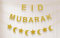 Koliphy Eid Deko, Eid Mubarak Banner Stern Mond Eid Dekorationen, Ramadan Mubarak Deko für Wimpelkette Flagge Muslimische Gebete al-Fitr Party, Eid Mubarak Deko Girlande(Gold)