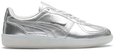 Puma Palermo Damen-Sneaker, Puma Silber/Federgrau, 42.5 EU