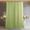 Sage Green Glitter Shower Curtain: Sparkle Bling Shiny Metallic Shimmer Shower Curtain for Bathroom - Anti Mould Water Repellent Washable Polyester Shower Curtain for Wet Room - 183 x 183cm Drop