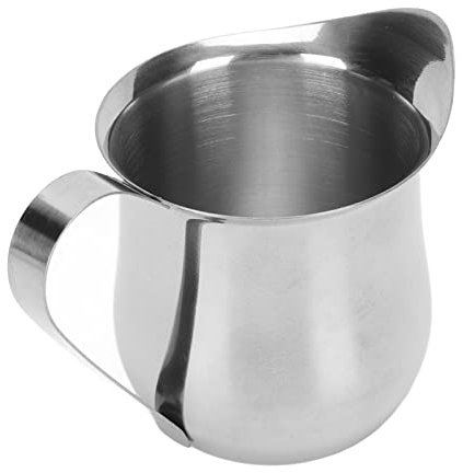 Jarra vaporera de leche, vaporizador seguro portátil para espumador de café (5oz)