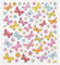Hobby-Design Sticker Schmetterling II Bogen 15,5 x 17 cm