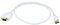 Monoprice 3 ft 28AWG DisplayPort to VGA Cable - White