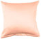 Lorena Uni Classic Mako-Satin Kissen Bezug einfarbig Baumwolle (apricot, 80 cm x 80 cm)