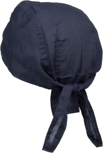 styleBREAKER Bandana Kopftuch für Damen und Herren verstellbar Zandana Bikertuch Polyester-Baumwollmix, Farbe:Navy