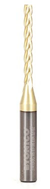 yonico 31413-sc 1/20,3 cm Durchmesser 4 Flute Upcut Spirale ZrN beschichtet CNC Router Bit mit 1/10,2 cm Schaft