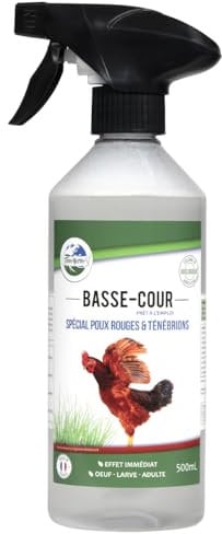 TERRA NOSTRA Insecticide Naturel ténébrion et poux Rouge Poule 500ML