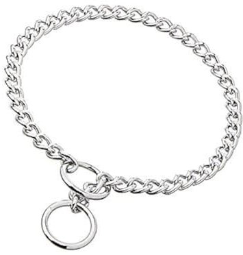 JYHY en Acier Inoxydable P Chock Chaîne en métal Chien Collier Colliers Marche d'entraînement pour Animal Domestique Fournitures pour Petite Medium Chiens de Grande Taille