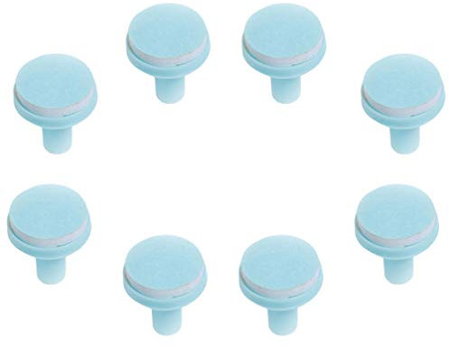 Milisten 8Pcs Baby Nagelfeile Ersatzpads für Elektrische Nagelfeile Clippers Und Cutter Kit Blaue Pads