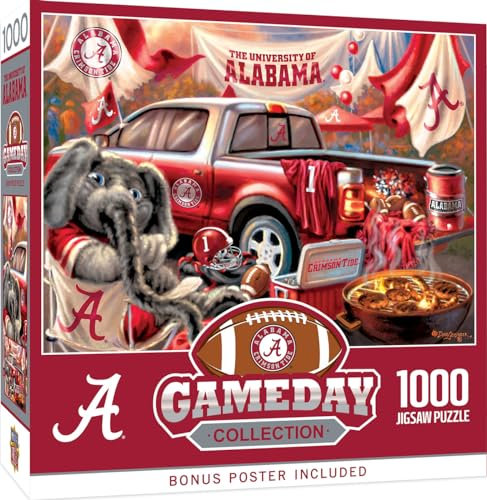 MasterPieces NCAA LSU Tigers 1000 Teile Gameday Heckklappe Puzzle