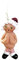 2020 Naughty Santa Christmas Ornament Nikolaus Ornament Nackter Weihnachtsmann Weihnachtsbaum Dekoration Anhänger (Oma - 1 Stück)