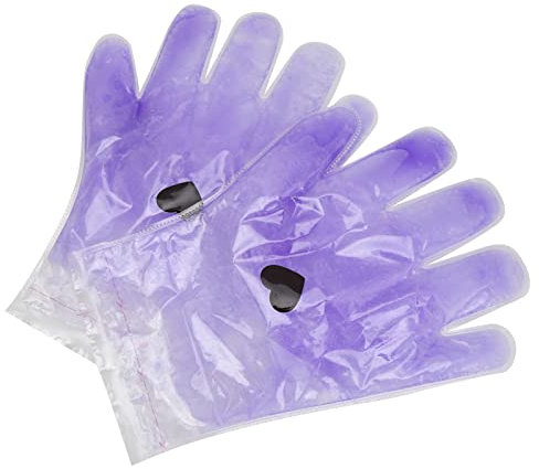 2 Unids/Set de Guantes de Cera de Parafina, Mascarilla de Tratamiento de Cuidado de Cera de Piel Suavizante Curativa para Pies de Manos, Accesorio de Eliminación de Piel Muerta(#1)