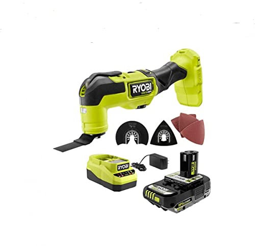 RYOBI ONE+ HP 18V Brushless Cordless Multi-Tool Kit with 2.0 Ah HIGH PERFORMANCE Battery and Charger