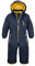 Killtec Unisex Kinder Fisw 31 Mns Onpc Skioverall/Schneeanzug mit Kapuze, wasserdicht, dunkelblau, 86-92