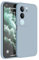 HAFFAN TPU Silikon Hülle kompatibel mit vivo V29 5G (6.78), Handyhülle Schutzhülle - Rauchblau