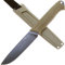 Mr. Blade Bushkraft Messer — Owl-B Jungle Blackwashed — Exklusives Outdoormesser aus 8Cr14MoV Stahl Griff aus Black TPR