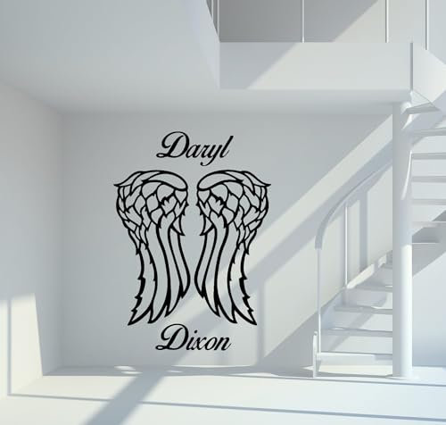 mein-motiv.com Wandtattoo TWD - Daryl Dixon Flügel Größe M - ca. 60cm x 44cm