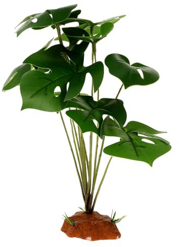 BESPORTBLE Plantes Reptiles amphinobi Plantes artificielles aquarelum araignées de Reptiles pour Terrarium de Paysage de Terrarium Fausses pour ES résine