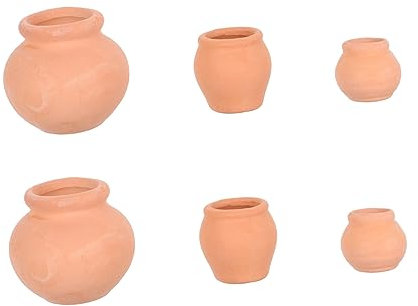 MOBUTOFU 6stücke Kleine Keramik Blumentöpfe Sukkulenten Halter Für Zuhause Tisch Mini Bonsai Pflanzenhalter Garten Büro Dekoration