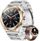 LIGE 1.43'' AMOLED Smart Watch for Men,Smartwatch for iOS Android,with Dial Answer Calls Voice Assistant,400mAh,Heart Rate SpO2 Sleep Monitor,100+ Sports Modes IP68 Waterproof Fitness Tracker Watch
