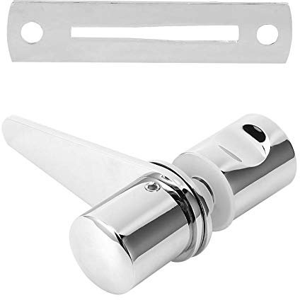 Serrure de Porte Coulissante en Verre à Utiliser, Quincaillerie de Salle de Douche, Portail pour Portes de Chambre et de Bureau, Plis Ménagers pour la Décoration de la Maison