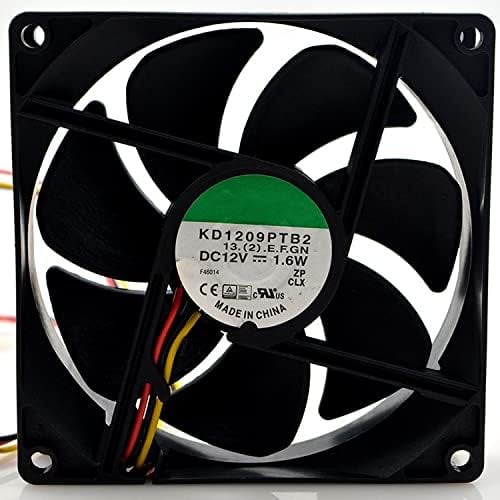 KD1209PTB2 9225 Fan 12V 1.6W 9CM 90MM Silent Cooling Fan
