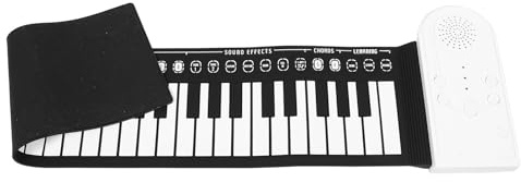PRETYZOOM Silikon-keyboard Faltbar Tragbar mit Tasten für Anfänger und Junge Mädchen Elektronisches Klavier für Reisen und Unterricht