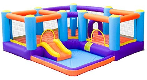 Bouncy Castles Toy Slide Home Small Trampoline Outdoor Play Equipment Inflatables