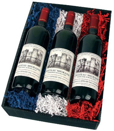 3 Flaschen Rotwein Chateau Migraine