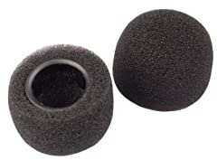 Peltor 3M Mikro-Windschutz M60/2, 2 Stück, Schwarz, Earpad-Headphone, Headphones, Headphone-Earpad-Windscreen, für Headphones, Earphones, Smartphones, Tablets