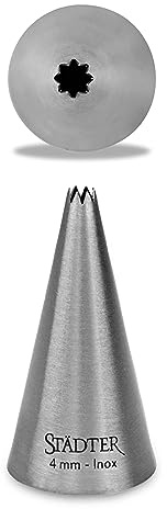 Städter Sterntülle 4 mm Edelstahl