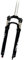 Suntour SF14 XCR32, Forcella Ammortizzata. Unisex-Adulti, Nero, 26 Pollici